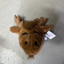 Stuffed Animal House Plush Moose Head Wall Mount NEW