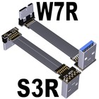 USB3.0 Male to Female Flat Cable TypeA to Micro-B Extension Cord OTG S3R-W7R 13P