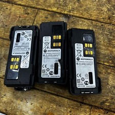 LOT OF 3 OEM Motorola Slim Radio Batteries PMNN4406BR 1650mAH Walkie Talkie