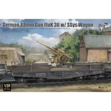 Border Model #BT-044 1/35 German 88mm Gun Flak 36 with Ssys
