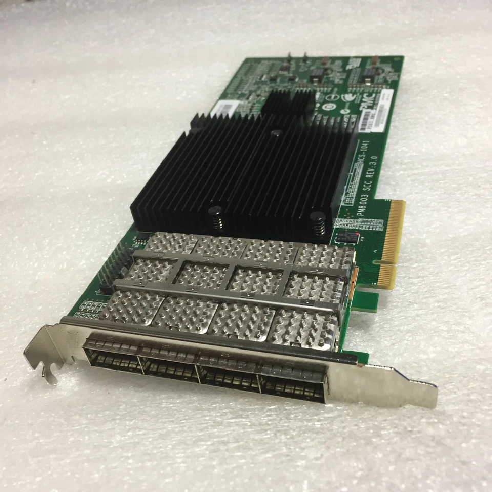 NetApp 111-00341+D2 SAS Quad Port QSFP 6G PCI-Express GREAT CONDITION FREE S/H!! - Image 2 of 4