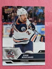 2019-20 UD AHL HOCKEY-EVAN BOUCHARD-BAKERSFIELD CONDORS
