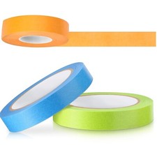 Glenmal 3 Rolls Laboratory Labeling Tapes, 164 Feet Long x 3/4 Inch Width, Te...