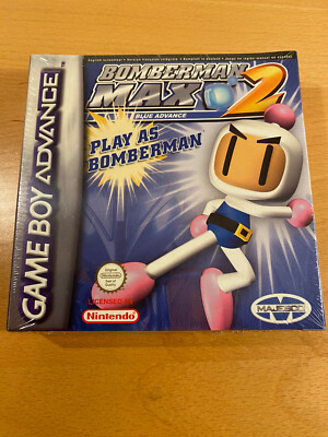 Bomberman Max 2: Blue Advance (Nintendo Game Boy Advance, 2003) Neu & OVP
