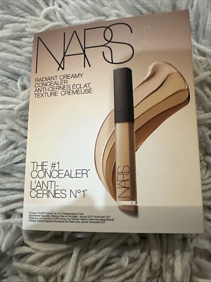 NARS Radiant Creamy Concealer 4-Shades Sample Cards Lot New Fresh