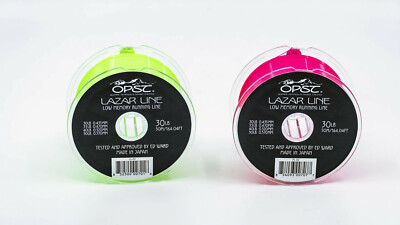 OPST Pure Skagit LAZER green orange pink 50 Meter 25 - 50lb Lazer Running Line