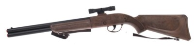 NEW Yellowstone Rancher Cowboy Toy Shotgun 26'' Long + Scope *Makes Sound 1108/6