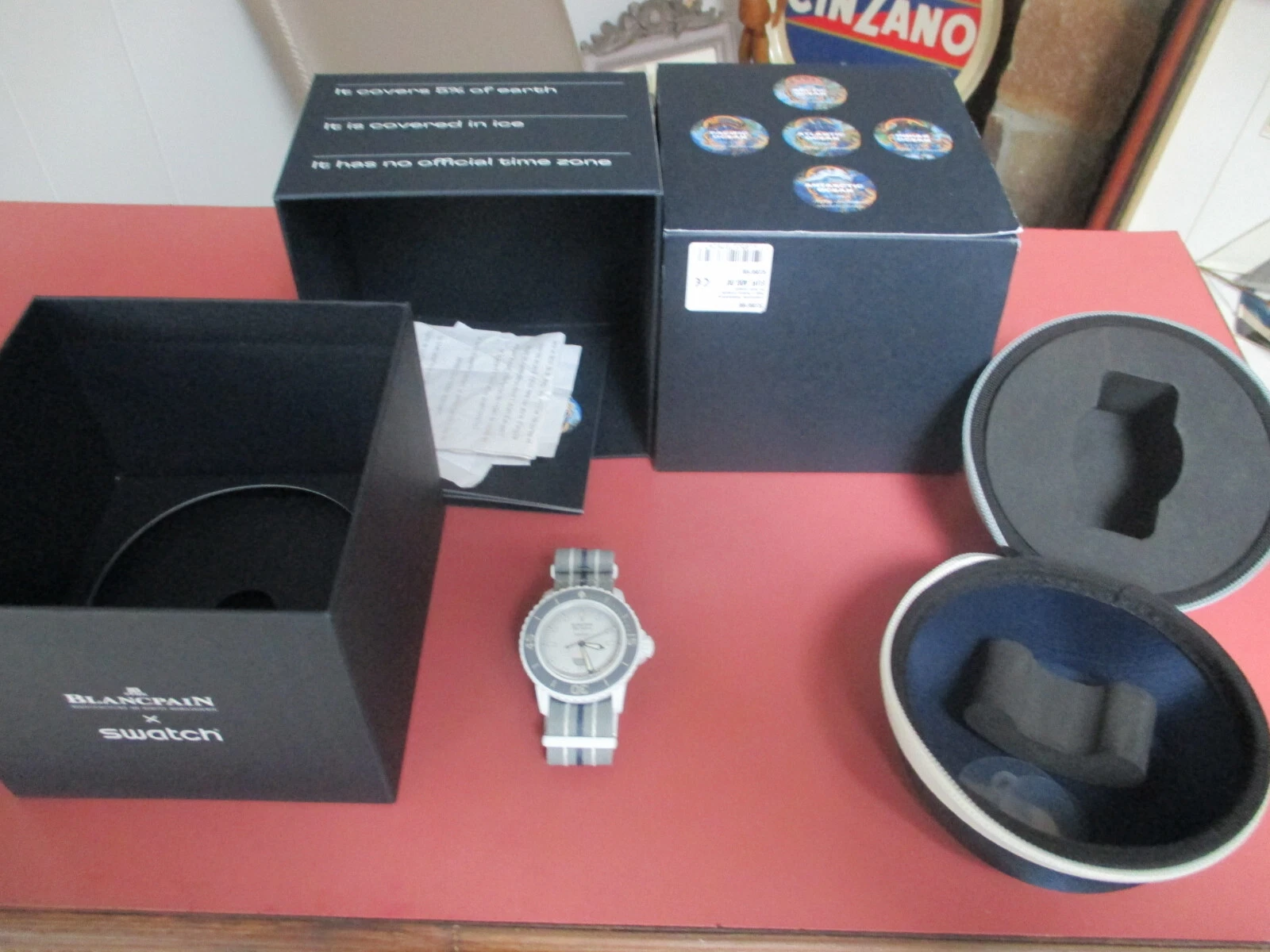 Blancpain — BLANCPAIN ANTARCTIC OCEAN AUTOMATIC WATCH. NEW.