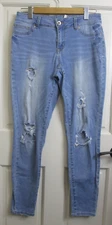Maurices Jegging/Skinny Jeans Womens Size M 31x29 Distressed/Destroyed 67-33109