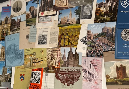 Vintage UK Travel Brochures And Guides, Large Lot