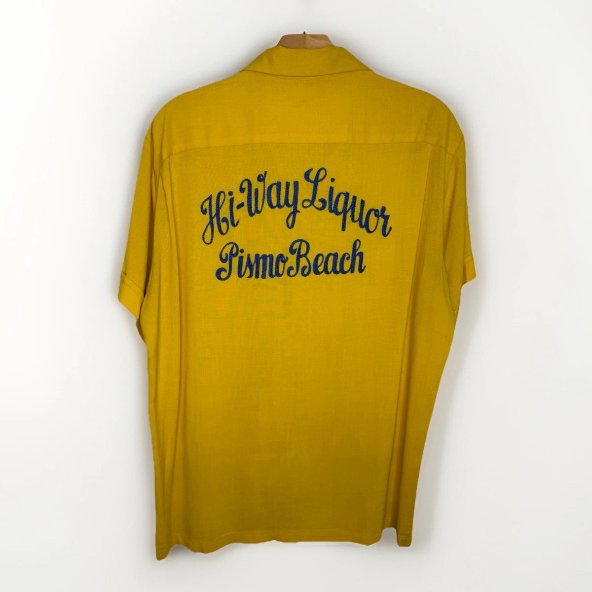 Bowling Yellow Vintage Casual Shirts for Men for sale | eBay