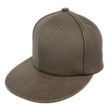 KIJIMA TAKAYUKI �KARLDONOGHUE LAMB LEATHER TRUCKERcap size2/Brown made in japan