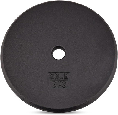 Standard 1'' Cast Iron Weight Plate - Ideal for Strength Training - Multiple Weig