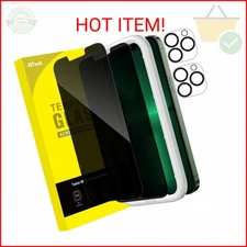 JETech Privacy Screen Protector for iPhone 13 Pro 6.1-Inch with Camera Lens Prot