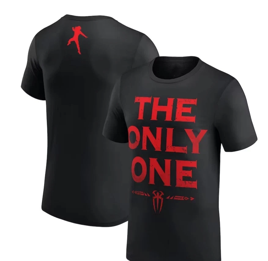Wrestling Entertainment Roman Reigns The Only One Black T-Shirt