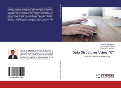 Vishwajit Barbuddhe (u. a.) | Data Structures Using ¿C¿ | Taschenbuch | Englisch