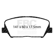 EBC Brakes DP42172R Yellowstuff Street And Track Brake Pads