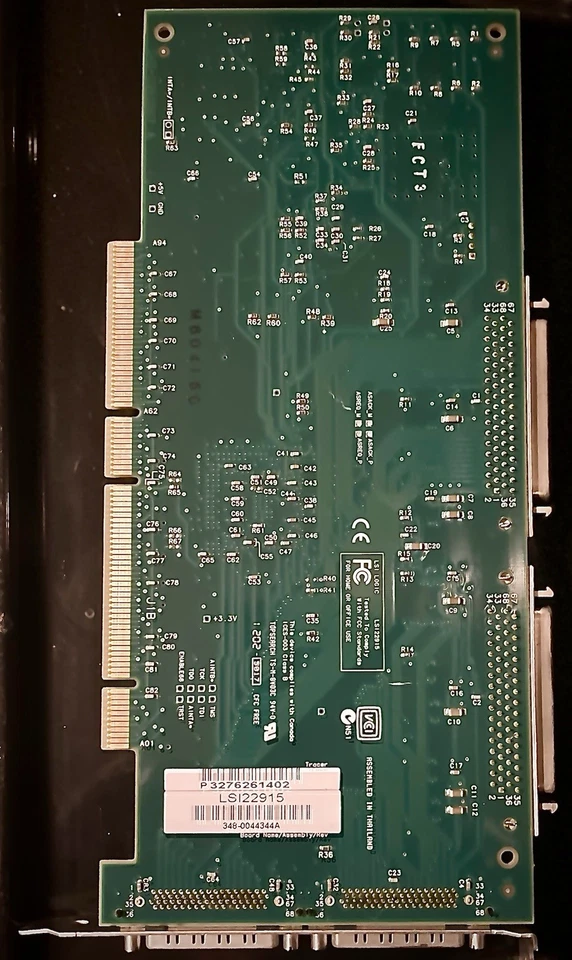 LSI Logic Ultra160 SCSI Dual-Channel Host Bus Adapter LSI22915A Tested 100% F SH - Image 4 of 4