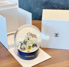 Limited Edition 2025 ChanelChristmas VIP Gift Star Crystal Ball Snowball New
