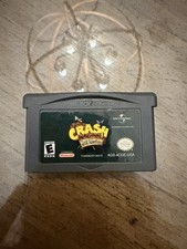 Crash Bandicoot: The Huge Adventure GBA Nintendo Game Boy Advance TESTED