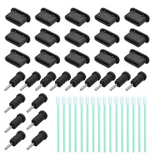 USB C Dust Plug, USB Type C Charging Port Dust Covers Protectors Caps with 3....