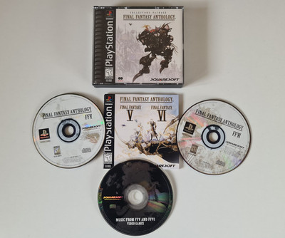 Final Fantasy Anthology Collector's Package PS1 | Komplett mit Handbuch NTSC U/C