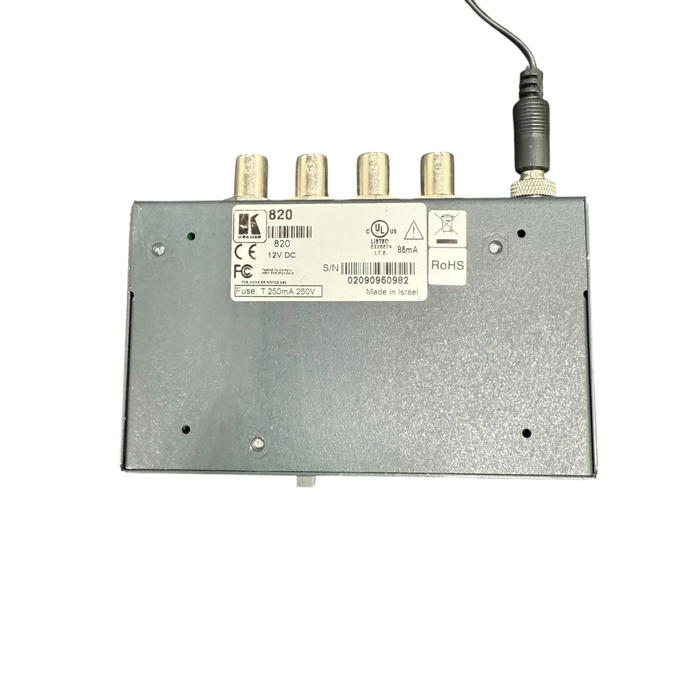 KRAMER 820 SDI COLOUR BAR GENERATOR - Image 2 of 2