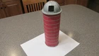 VINTAGE MARX FARM PLAYSET SILO