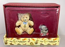 STEIFF Collection 597252, Porcelain 1950 Jackie Bear W/Hansi, NIB