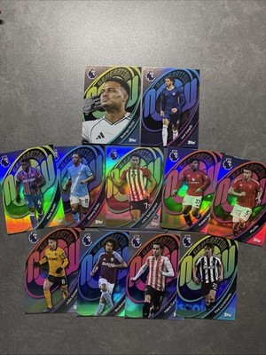 Topps Premier League 2025-26 New Generation 11 Karten Lot Bellingham RC Doku