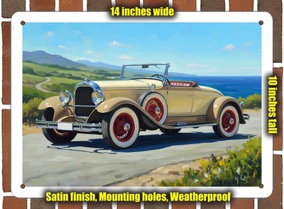 Metal Sign - 1927 Kissel Oil Painting - 14x10