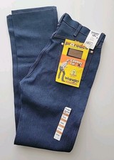 NEW Irr Wrangler Cowboy Cut Sz 33 x 36 Original 13 Blue Rigid Denim Jeans 13MWZ