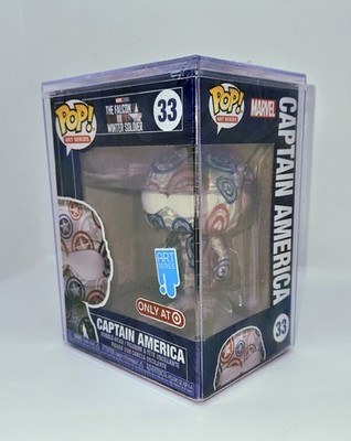 Captain America Bobble-Head Marvel Avengers  Target Art Series Funko Pop #33