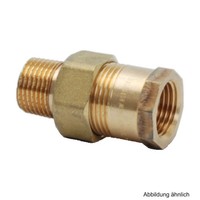 "Rotguss Verschraubung Konischdichtend Ag, Serie 3341, 1/4\""