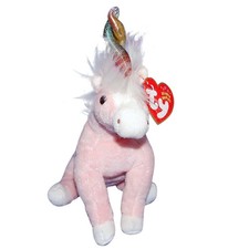 Ty Beanie Baby Charmer - MWMT, Unicorn