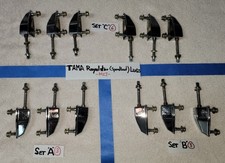 TAMA Vintage 1970s/80s ROYALSTAR IMPERIALSTAR Tom LUGS set of 3 6 - MIJ -