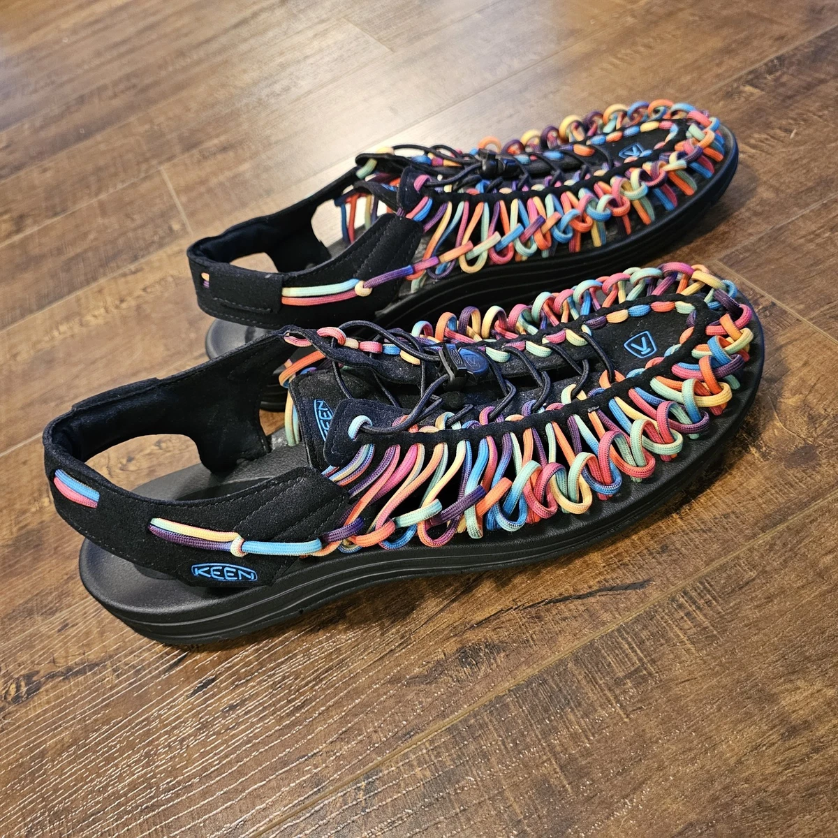 Keen Sandals Mens Size 13 Uneek Flat Shoes Sporty Drawstring Slingback 1016901 KEEN UNEEK Sandals for Men for sale | eBay main image 3