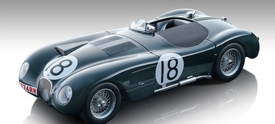 Jaguar C-Type Team Jaguar #18 Winner 1953 24H Le Mans Rolt/Hamilton LE in 1:18 s