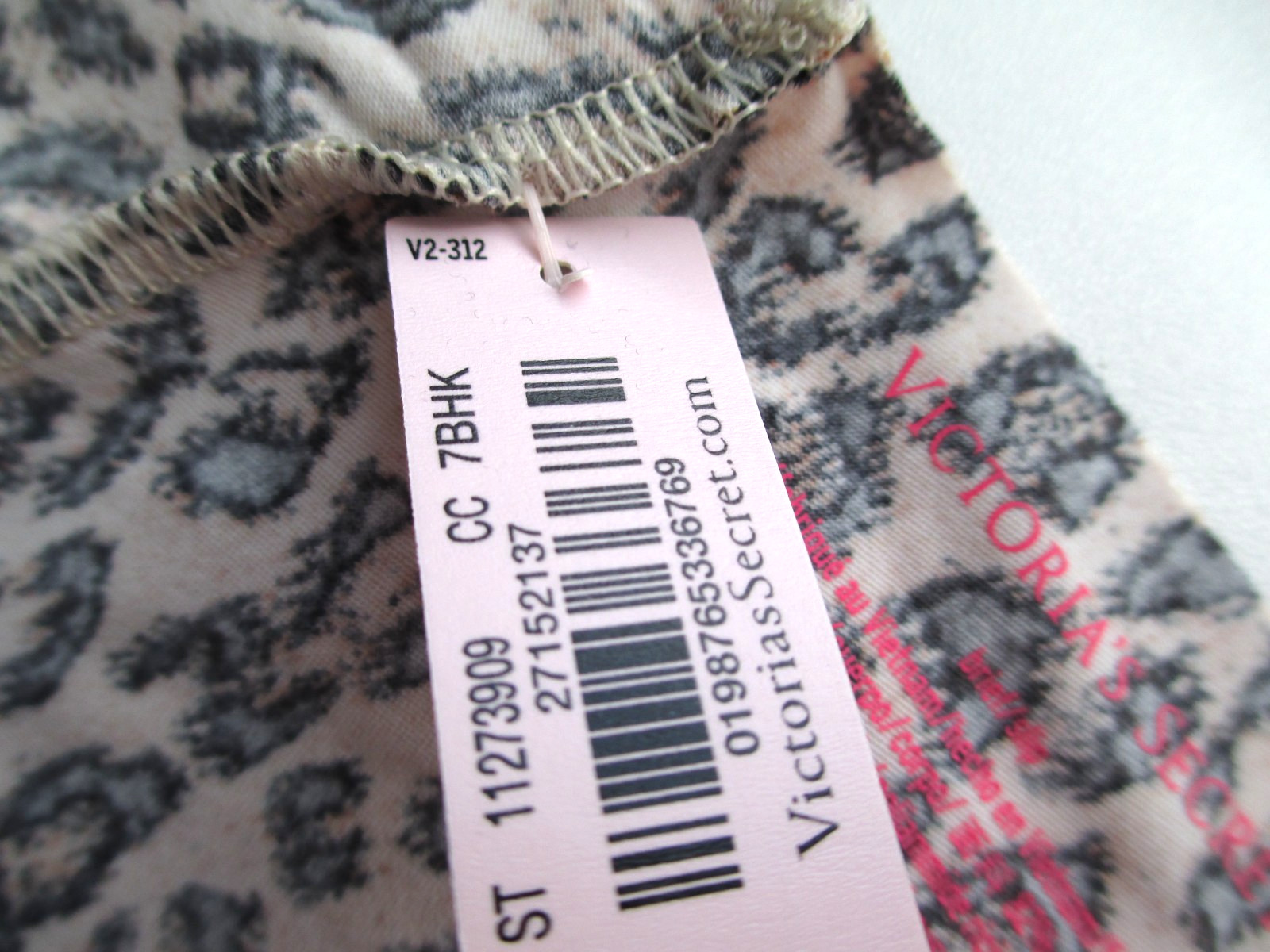 VICTORIA'S SECRET No Show High Waist Brief Panty VS Leopard S M L XL NWT