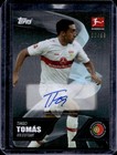 2022 Topps Bundesliga International Stars Tiago Tomas Auto Black #66/99
