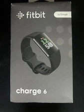 Fitbit Charge 6 Fitness Obsidian/Black SEALED