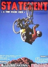 Mountain Bike BMX DVD Biking Cycling " STATEMENT Thor Wixom Extreme Sports RARE