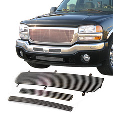 For 03-06 Gmc Sierra 15002500hd3500 07 Classi Sierra Chrome Billet Grill Combo