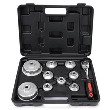 Mofeez Oil Filter Wrench Set 10 Pieces Oil Filter Socket Set 38 Drive Metr...