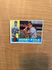 1960 TOPPS BASEBALL #90 BOBBY AVILA!! $1 SHIPPING!!
