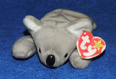 Original Ty Beanie Baby MEL Koalabär mit Tag Vitrinenstück Geschenk