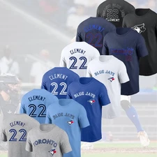 HOT Deal - Ernie Clement #22 Toronto Blue Jays 2025 Name & Number Fans Gift