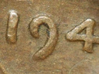 HIGH GRADE MINT ERROR 1940-P  LINCOLN WHEAT CENT DDO#1/DDR#1   VF