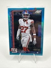Tyler Nubin 2025 Topps Chrome #231 Teal Refractor /299 Giants