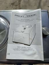 ProfiCook Eismaschine u Joghurtmaker 2in1 incl. Kompressor PC-ICM 1091 N